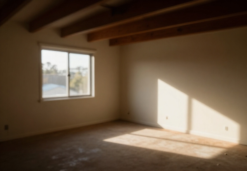 Roof space with sisalation